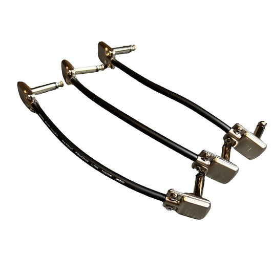 3-Pack of 6" Pedalboard Patch Cables