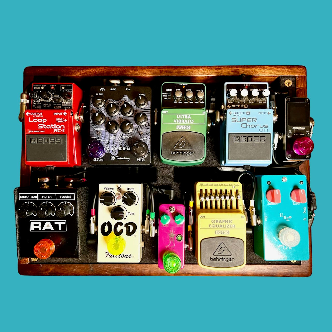 Custom Length Pedalboard Patch Cable (8" to 24")