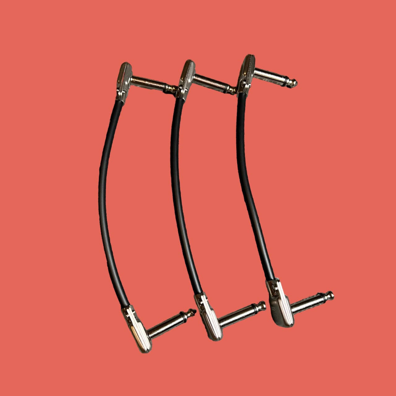 3-Pack of 6" Pedalboard Patch Cables